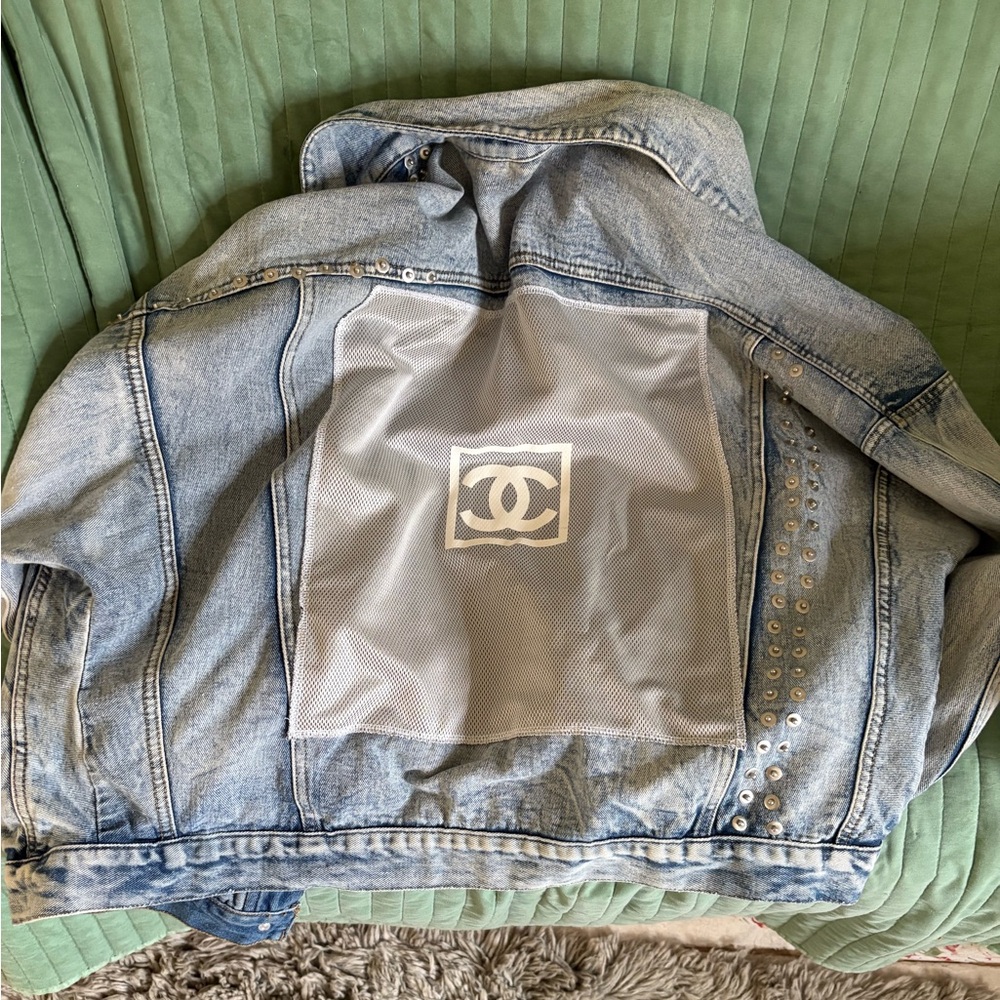 Gorgeous Unique Denim Jacket - image 1
